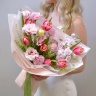 Букет из тюльпанов, гиацинтов и маттиолы №860