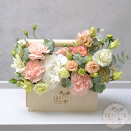  Фирменный цветочный Flowerbox, композиция №274