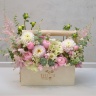 Фирменный цветочный Flowerbox, композиция №281