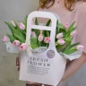 Цветочная сумочка с тюльпанами №782