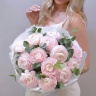 Букет ранункулюсов с эвкалиптом №585 (k54)