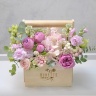 Фирменный цветочный Flowerbox, композиция 292